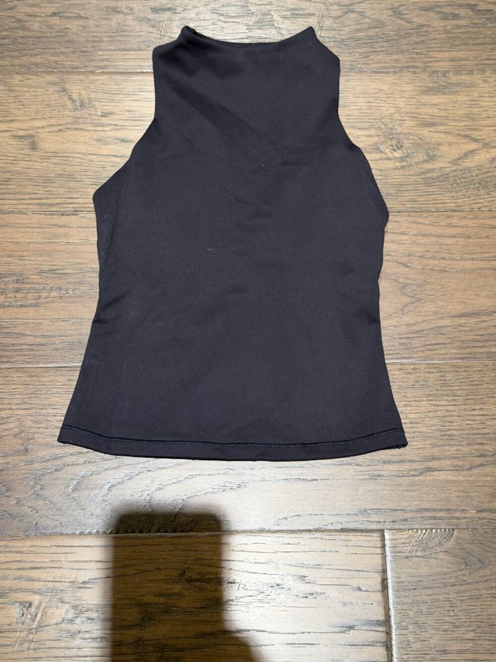 SKIMS Sculpt High Neck Tank Black Size Medium NWOT